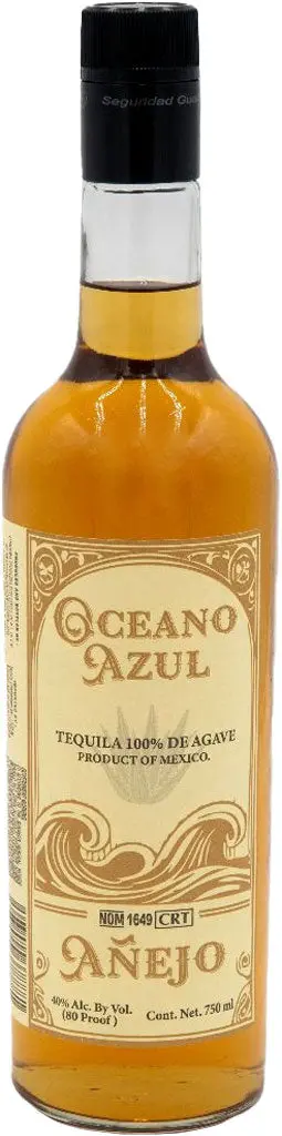 Oceano Azul Anejo Tequila 750Ml 1