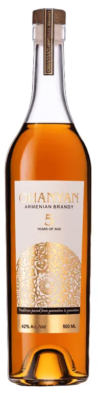 Ohanyan Armenian Brandy 5 Year Old 750Ml 1