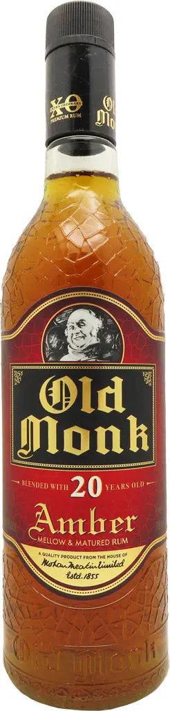 Old Monk Amber Rum 750Ml 1