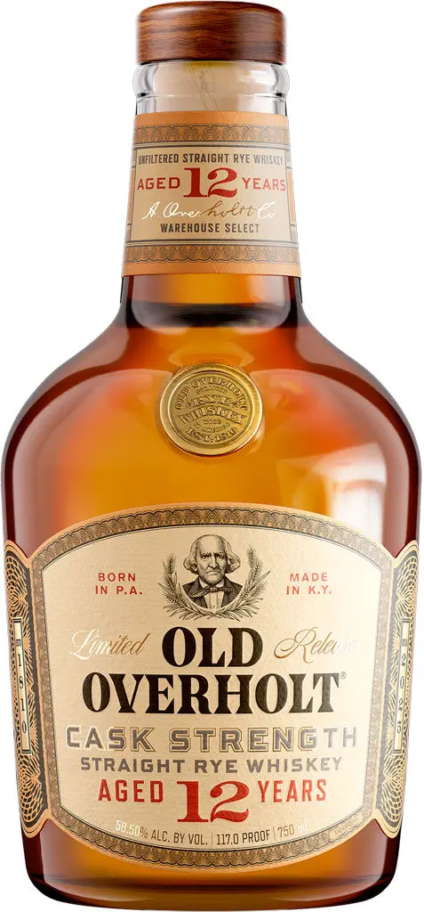 Old Overholt Cask Strength Rye 12 Year Old 750Ml 1