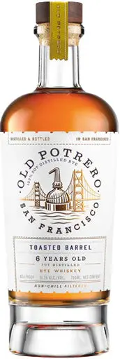 Old Potrero Toasted Barrel Straight Rye Whiskey 6 Year Old 700Ml 1