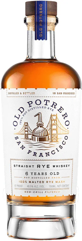 Old Potrero Straight Rye Whiskey 6 Year Old 700Ml 1