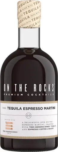 On The Rocks Tres Generaciones Tequila The Espresso Martini 375Ml 1