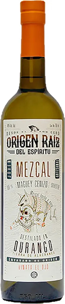 Origen Raiz Cenizo Durango Mezcal 750Ml 1