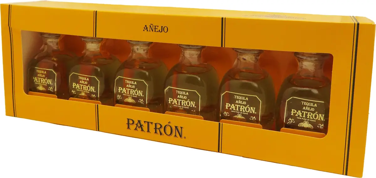 Patron Tequila Anejo 50Ml 6Pk 1