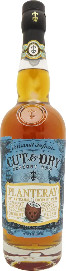 Planteray 'Cut & Dry' Coconut Rum 700Ml 1
