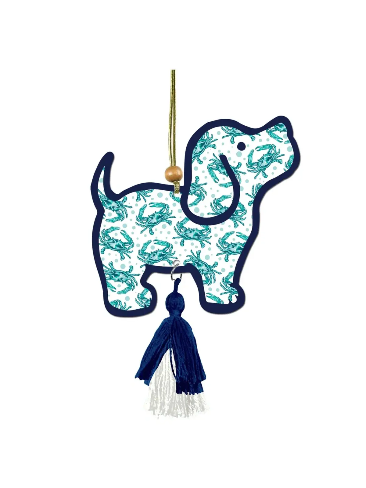 Crab Pattern Pup Air Freshener (Pack Of 2) 1