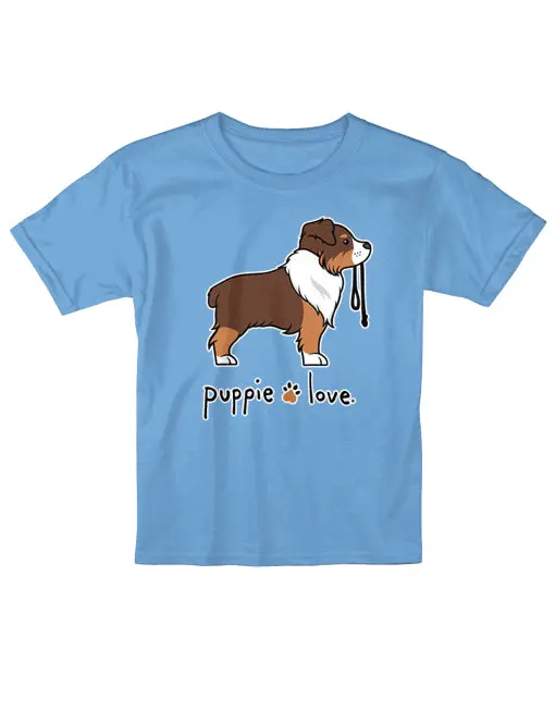 Australian Shepherd Pup (Red & White) Youth Ss 1