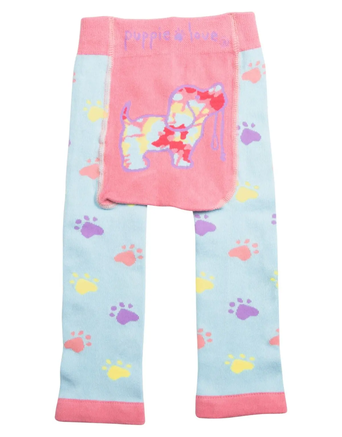 Tie Dye #2 Pup Infant Leggings 1