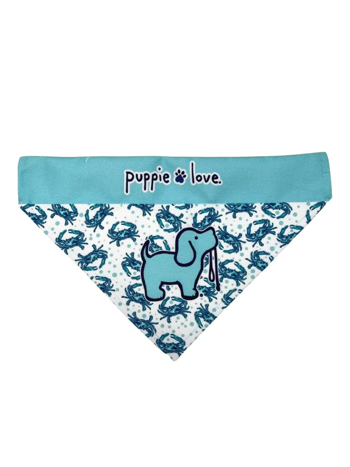 Crab Pattern Pup Dog Bandana 1