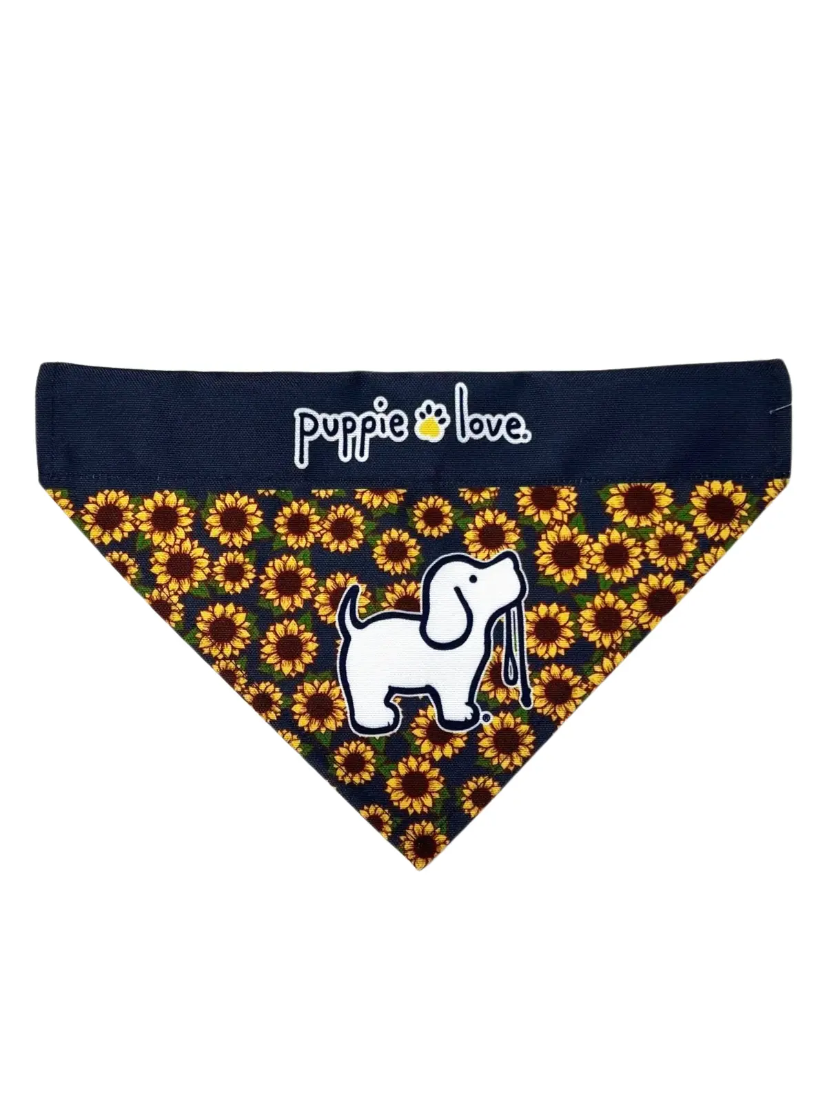 Sunflower Pup Dog Bandana 1