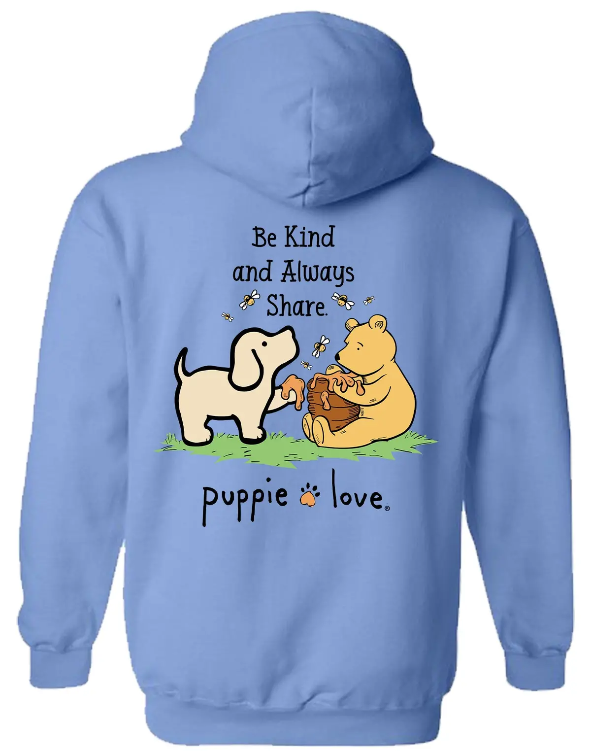 Be Kind And Always Share Pup, Adult Hoodie 1