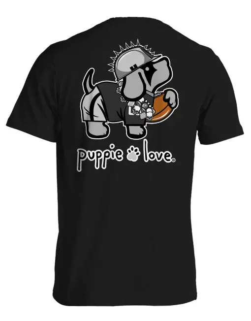 Black And Silver Mascot Pup 1