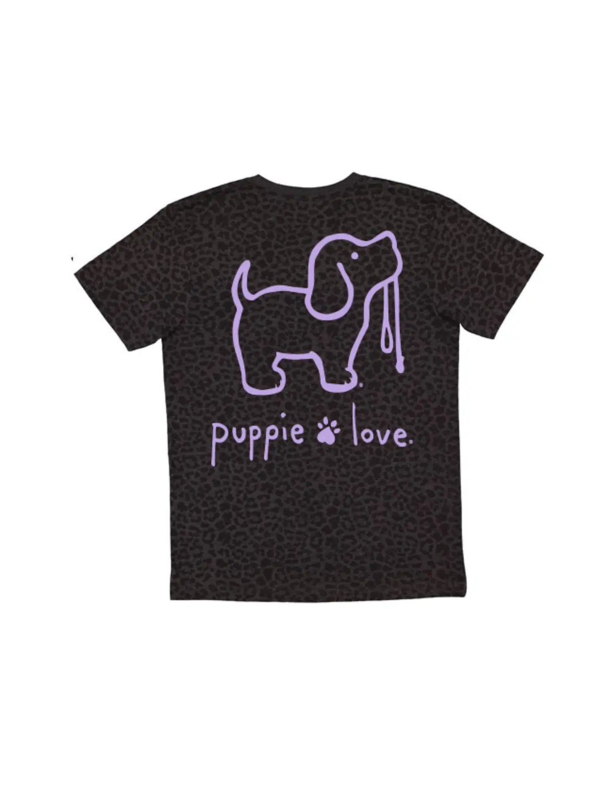 Black Leopard Logo Pup, Youth Ss 1