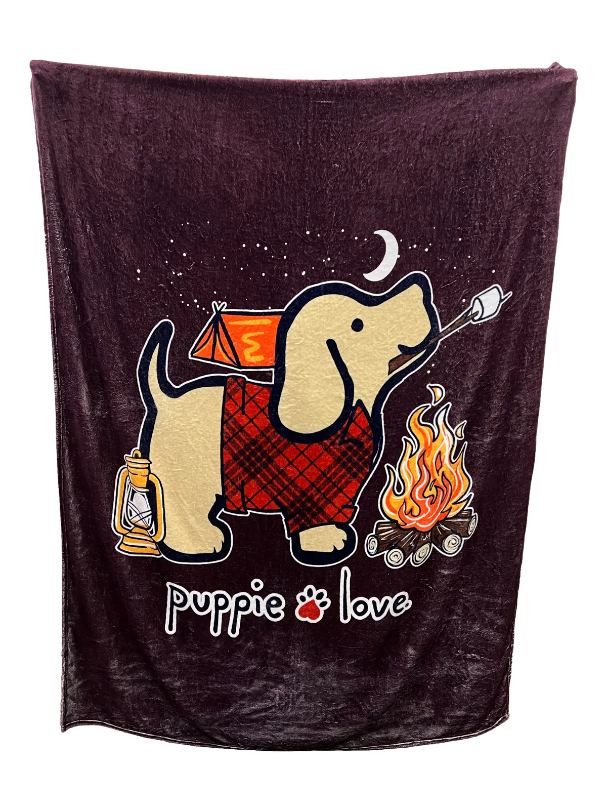 Camping Pup Blanket 1