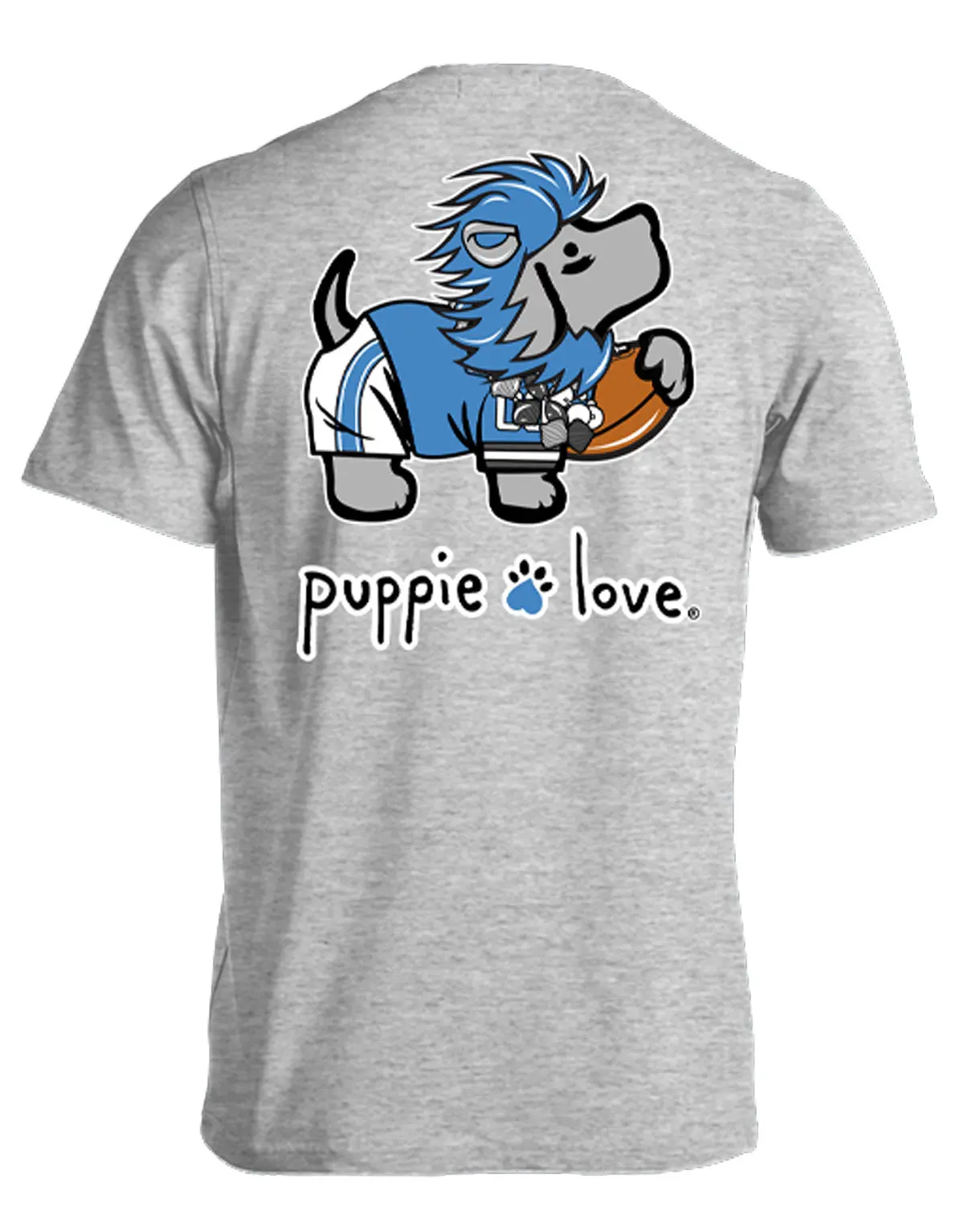 Blue And Silver Mascot Pup 1