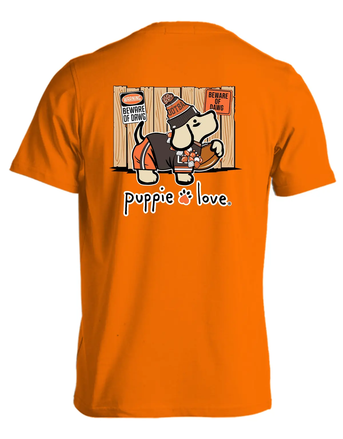 Brown And Orange Mascot Pup 1