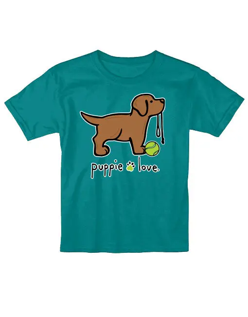 Chocolate Lab Pup, Youth Ss 1