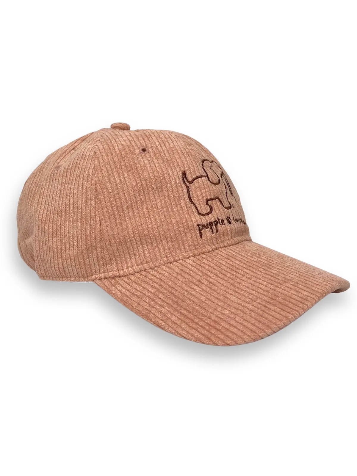 Rose Tan Corduroy Hat 1