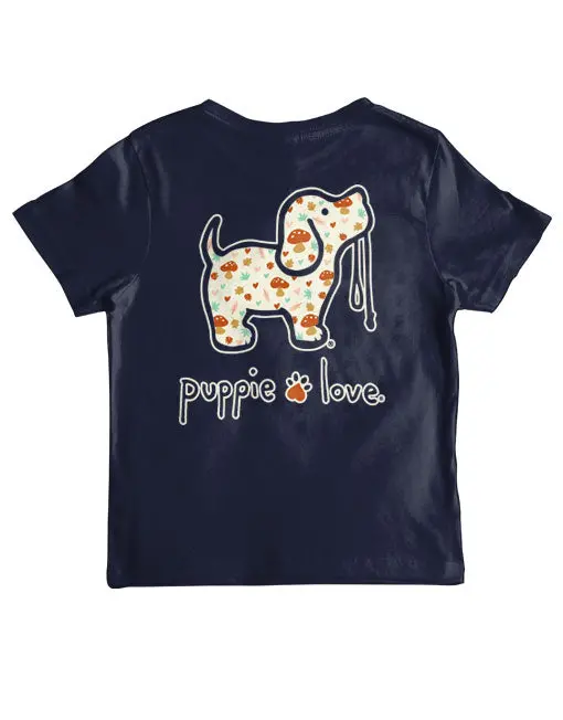 Fall Mushrooms Pup, Youth Ss 1