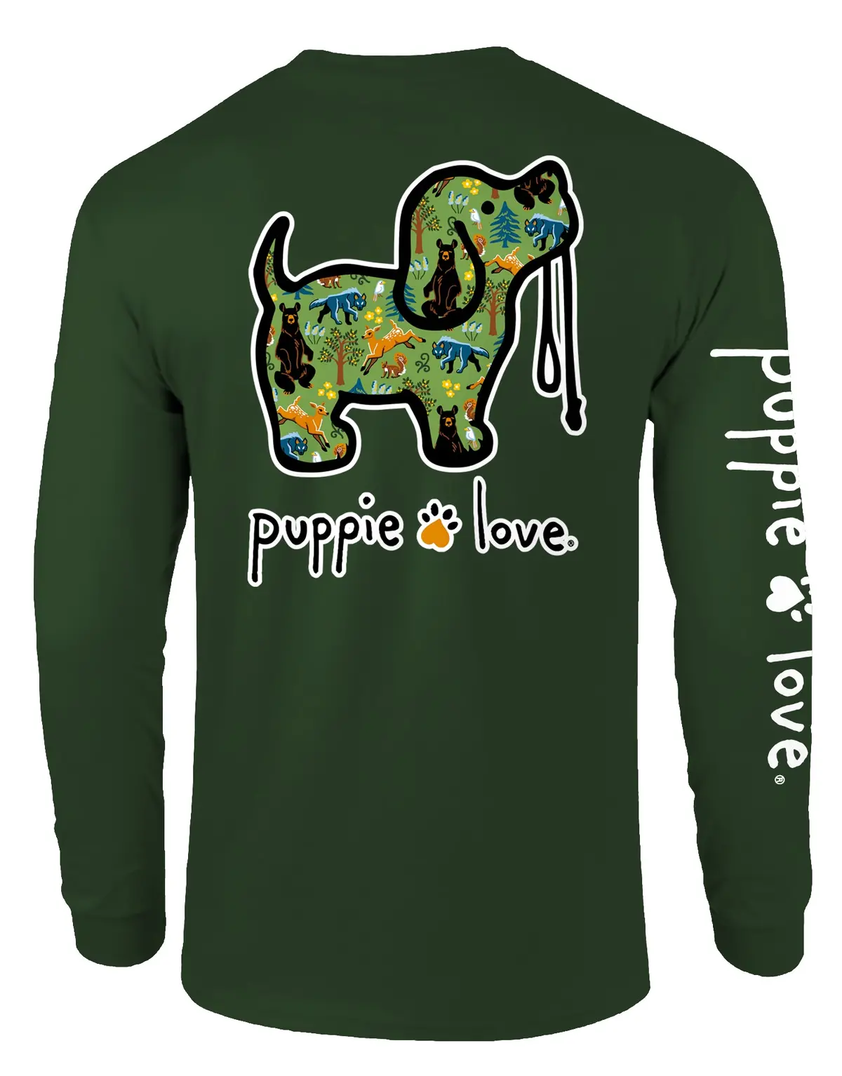 Forest Pattern Pup, Adult Ls 1