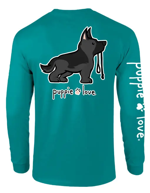 German Shepherd Pup (Black), Adult Ls 1
