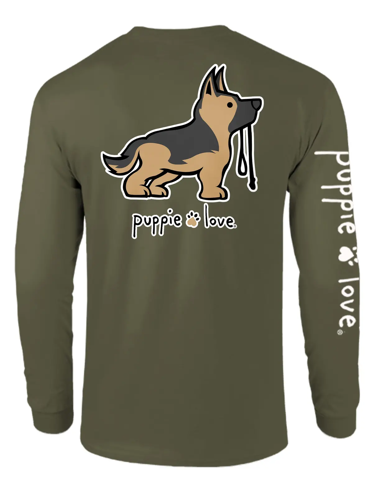 German Shepherd Pup, Adult Ls 1