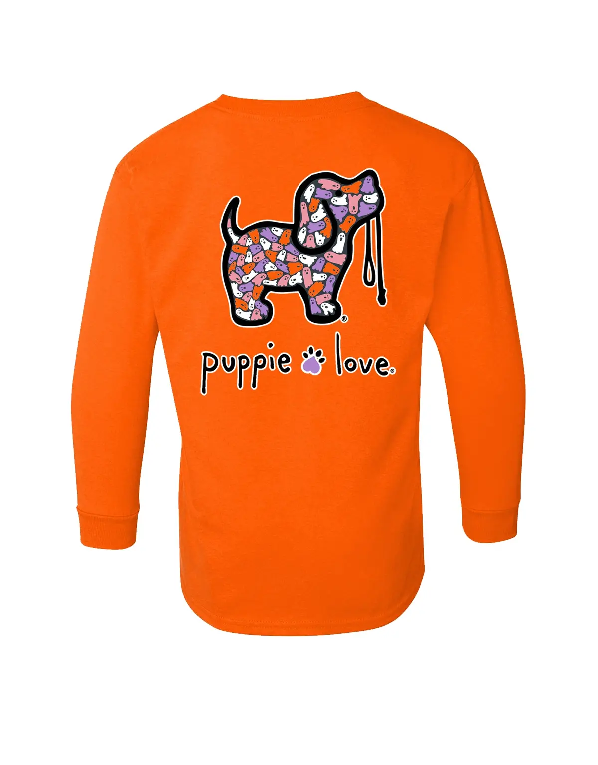 Ghost Pattern Pup, Youth Ls 1