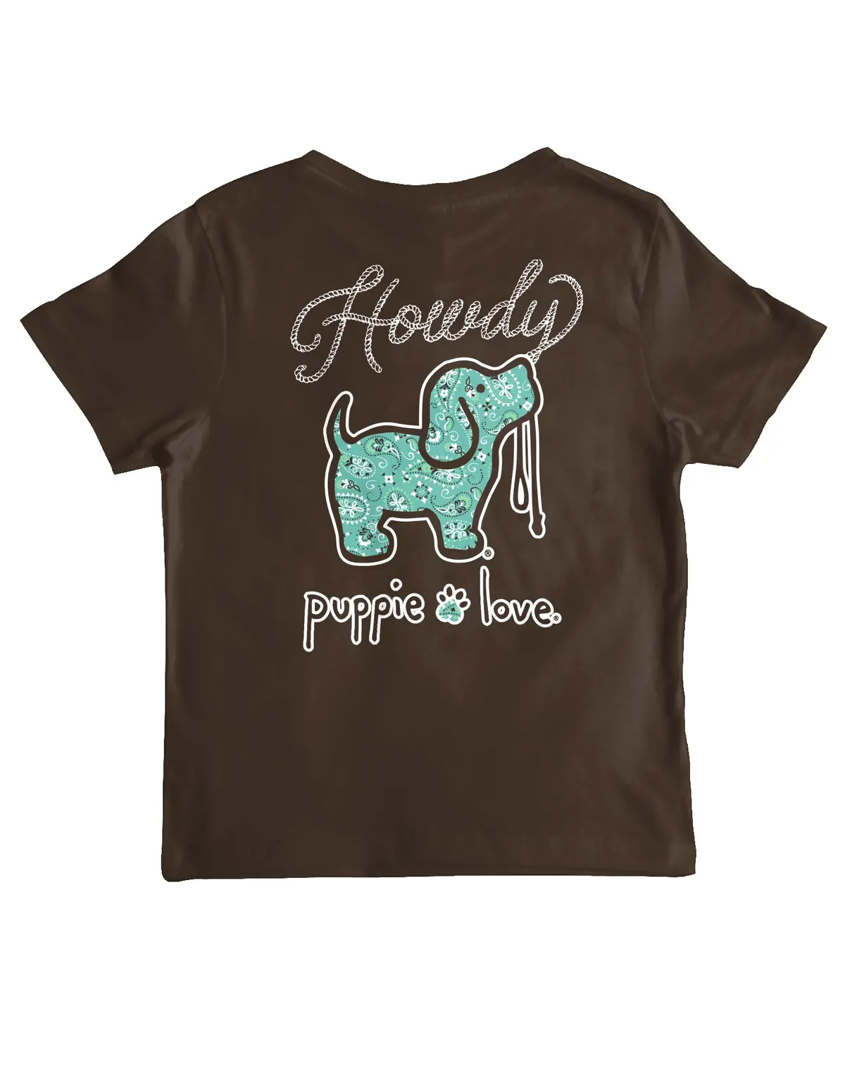 Howdy Bandana Pup, Youth Ss 1