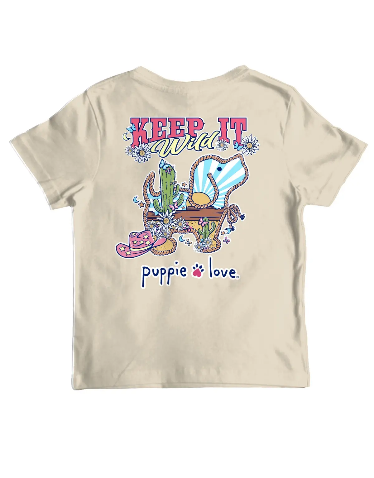 Keep It Wild Pup, Youth Ss Natural 1