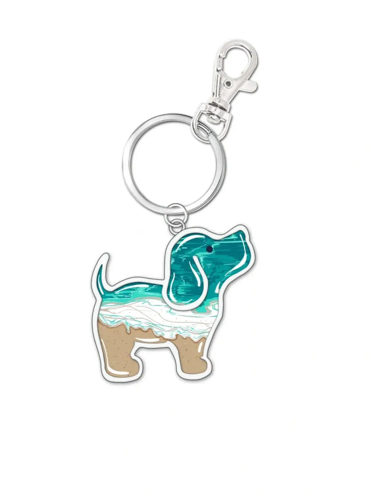 Beach Pup Key Ring 1