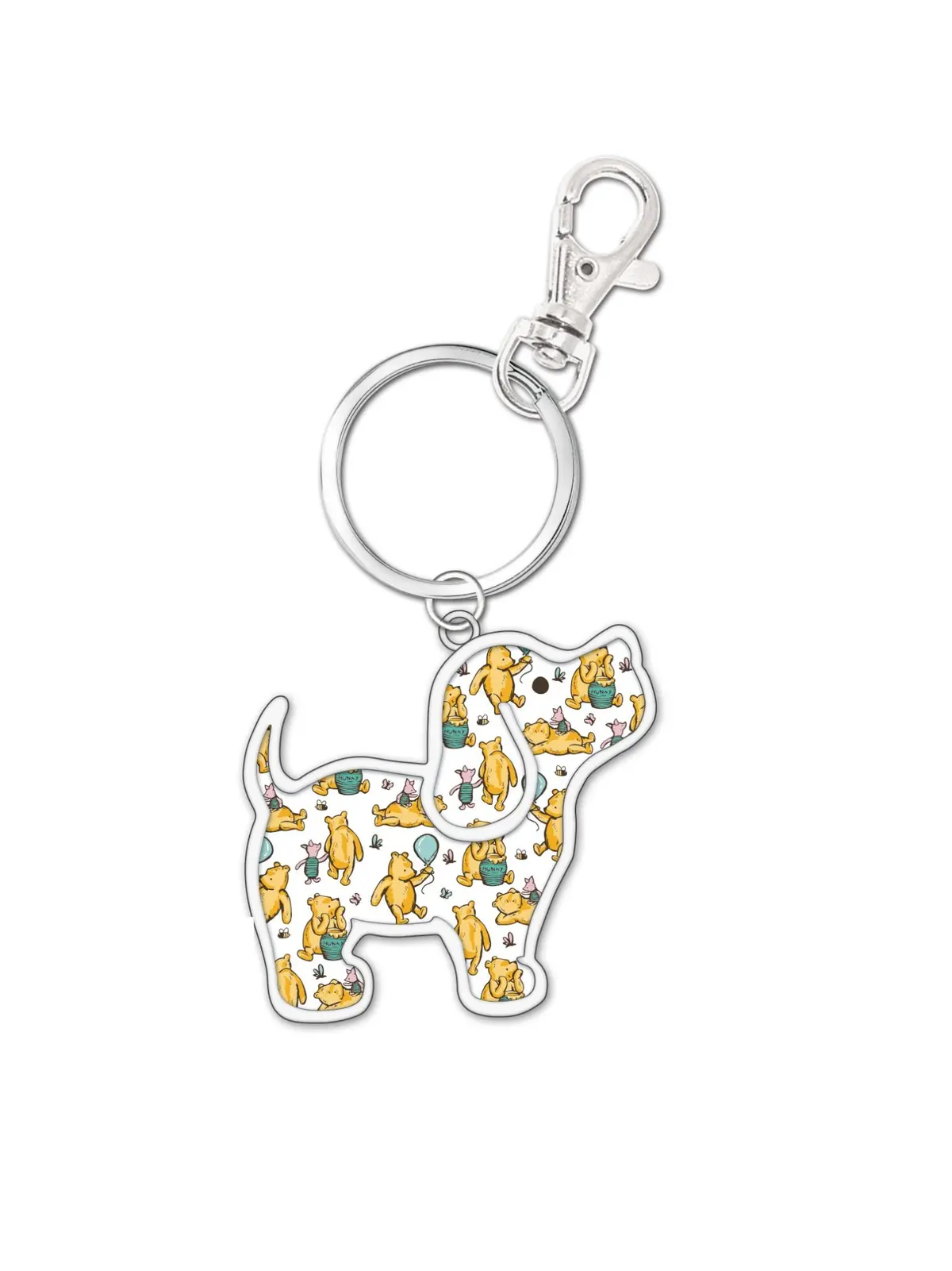 Winnie And P Pup Key Ring 1