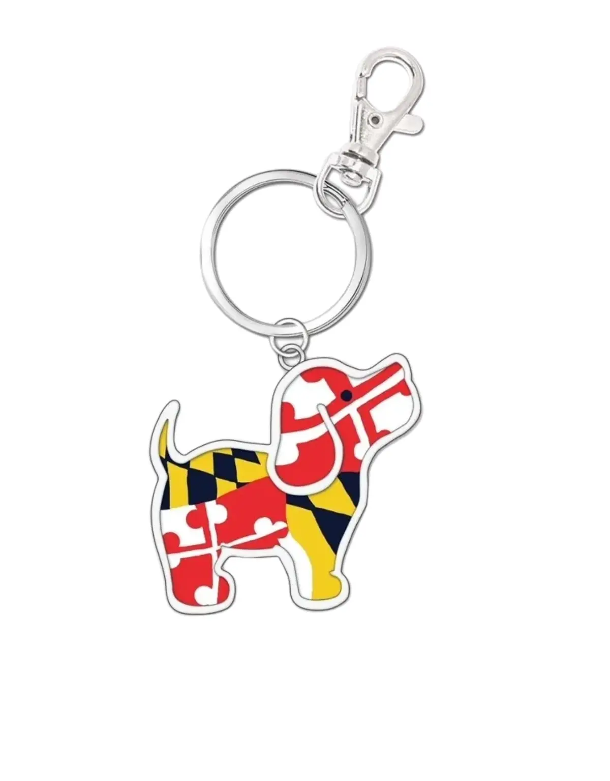 Maryland Pup Key Ring 1