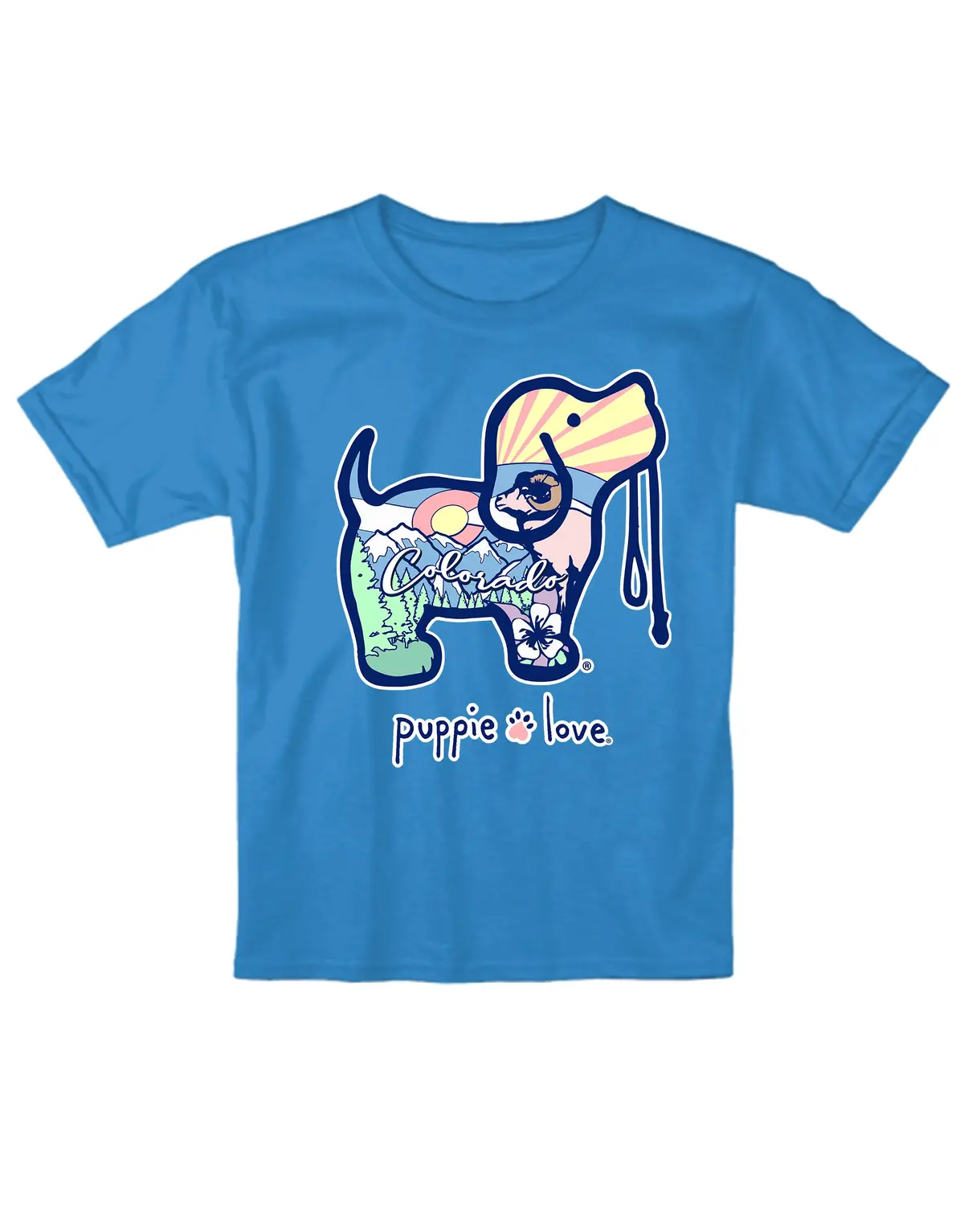 Pastel Colorado Pup, Youth Ss 1