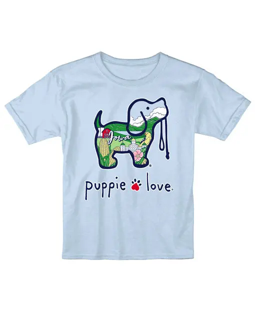Pastel Iowa Pup, Youth Ss 1