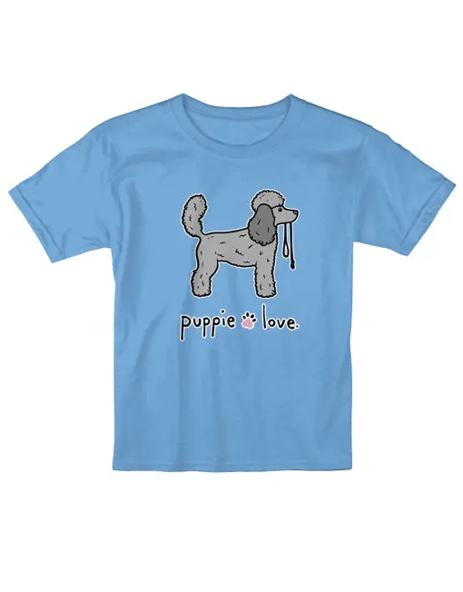 Poodle Pup (Grey), Youth Ss 1