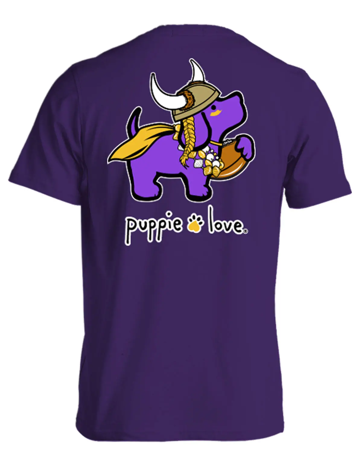 Purple And Gold Mascot Pup 1