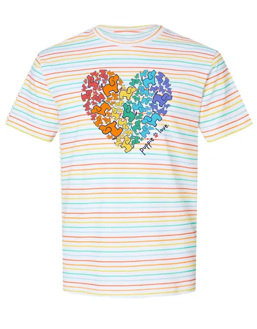 Rainbow Puppie Heart 1