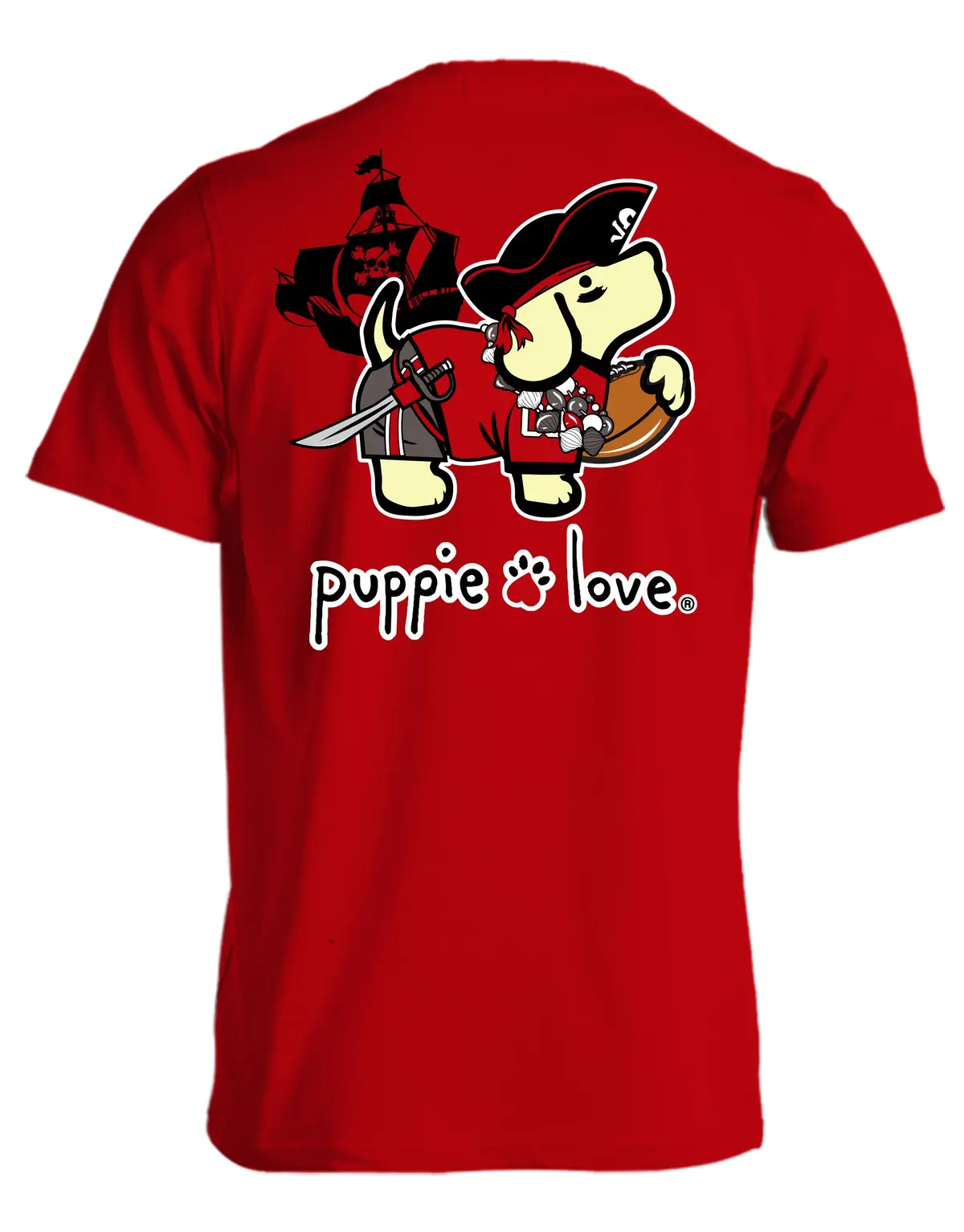 Red And Black Mascot Pup 1