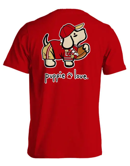 Red And Gold Mascot Pup 1