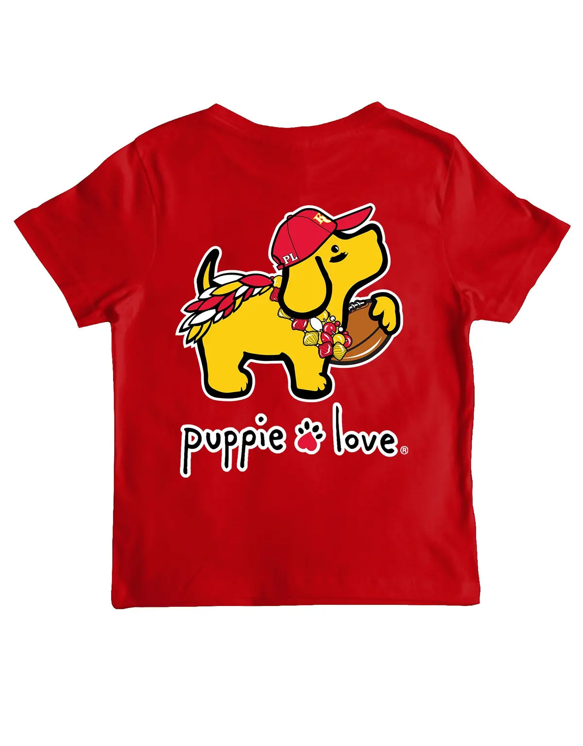 Red Mascot Pup, Youth Ss 1