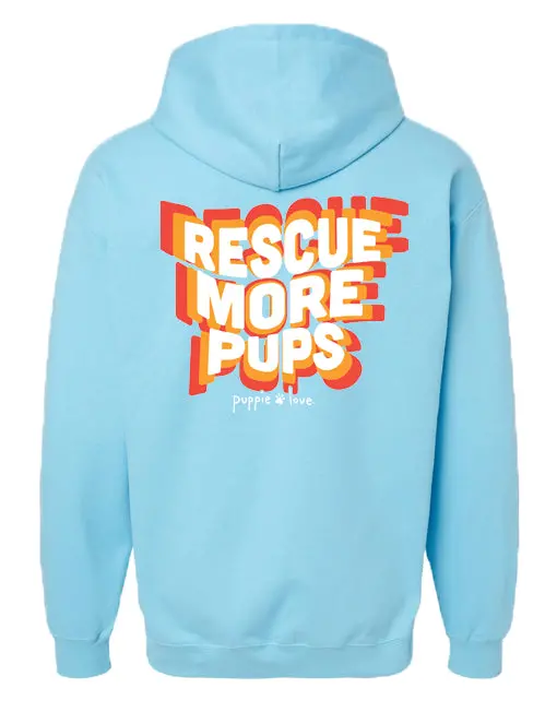 Rescue More Pups, Adult Hoodie 2