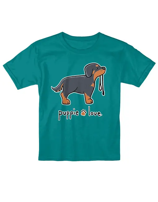 Youth-Sized Rottweiler Puppy Graphic Tee