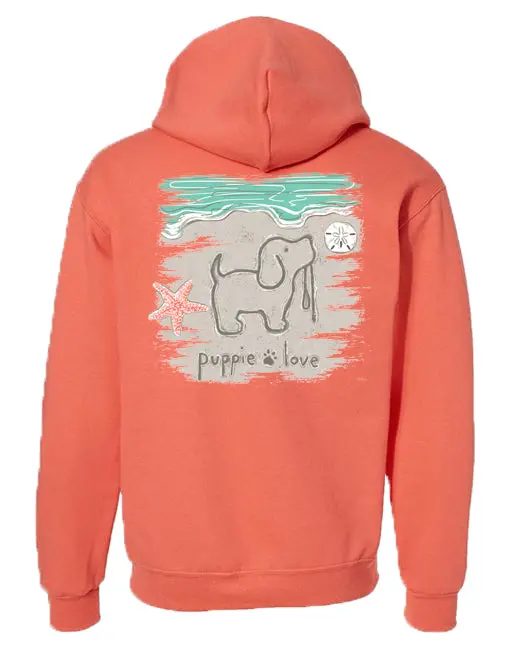 Sand Pup, Adult Hoodie 1