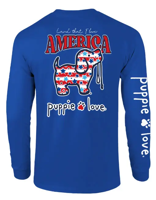 Stars And Stripes Pup, Adult Ls 1