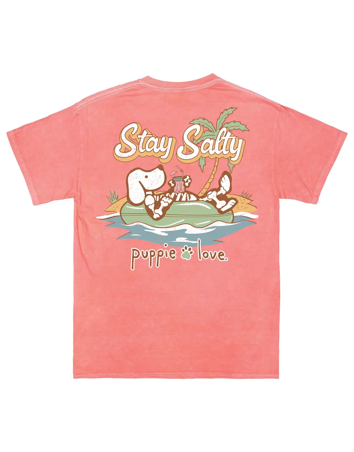 Stay Salty Skeleton Pup, Mineral Wash 1