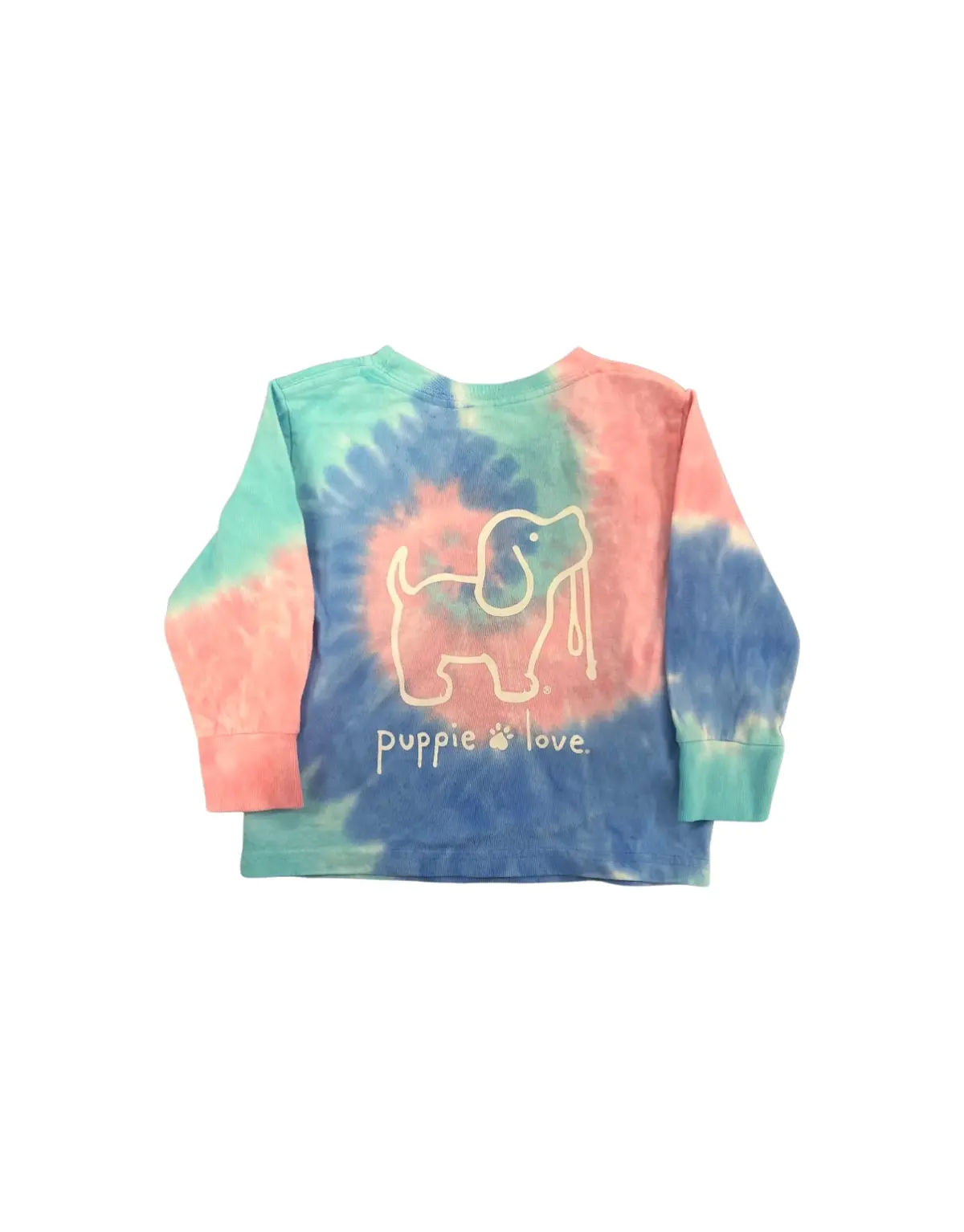 Taffy Tie Dye Pup, Toddler Ls 1