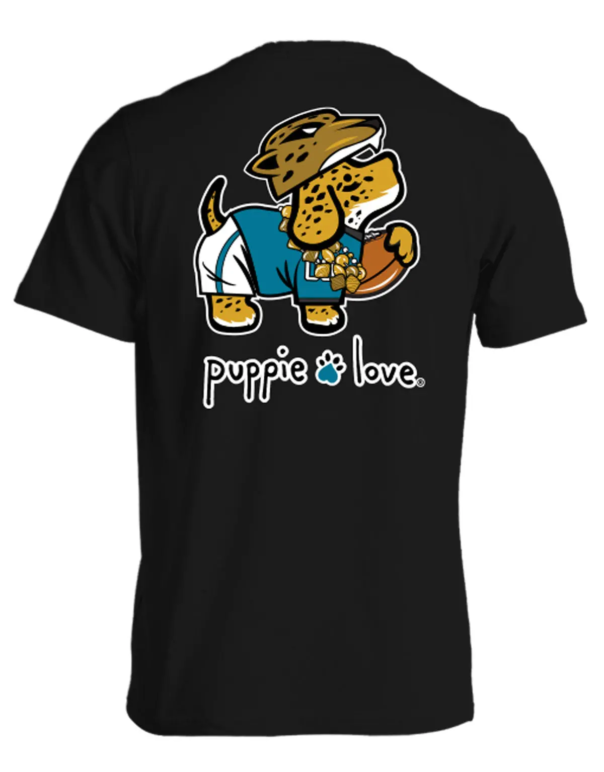 Teal And Black Mascot Pup 1