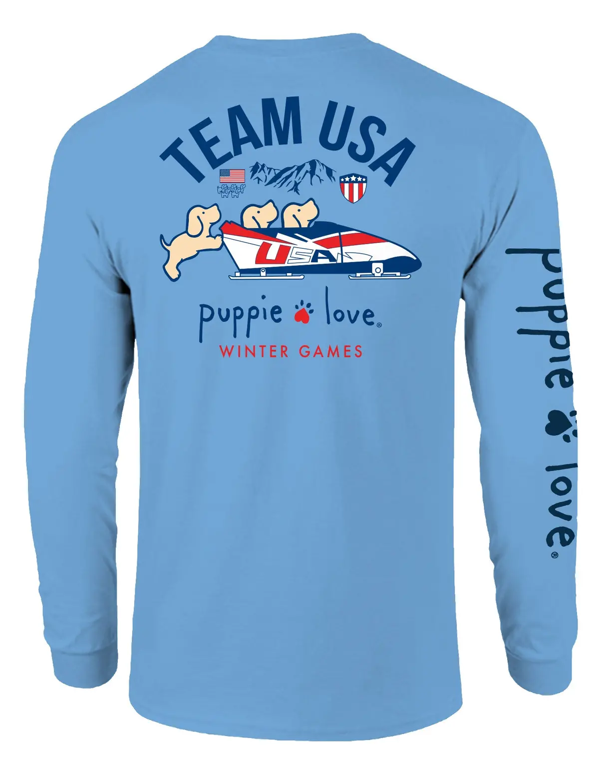 Team Usa Bobsled Pup, Adult Ls 1