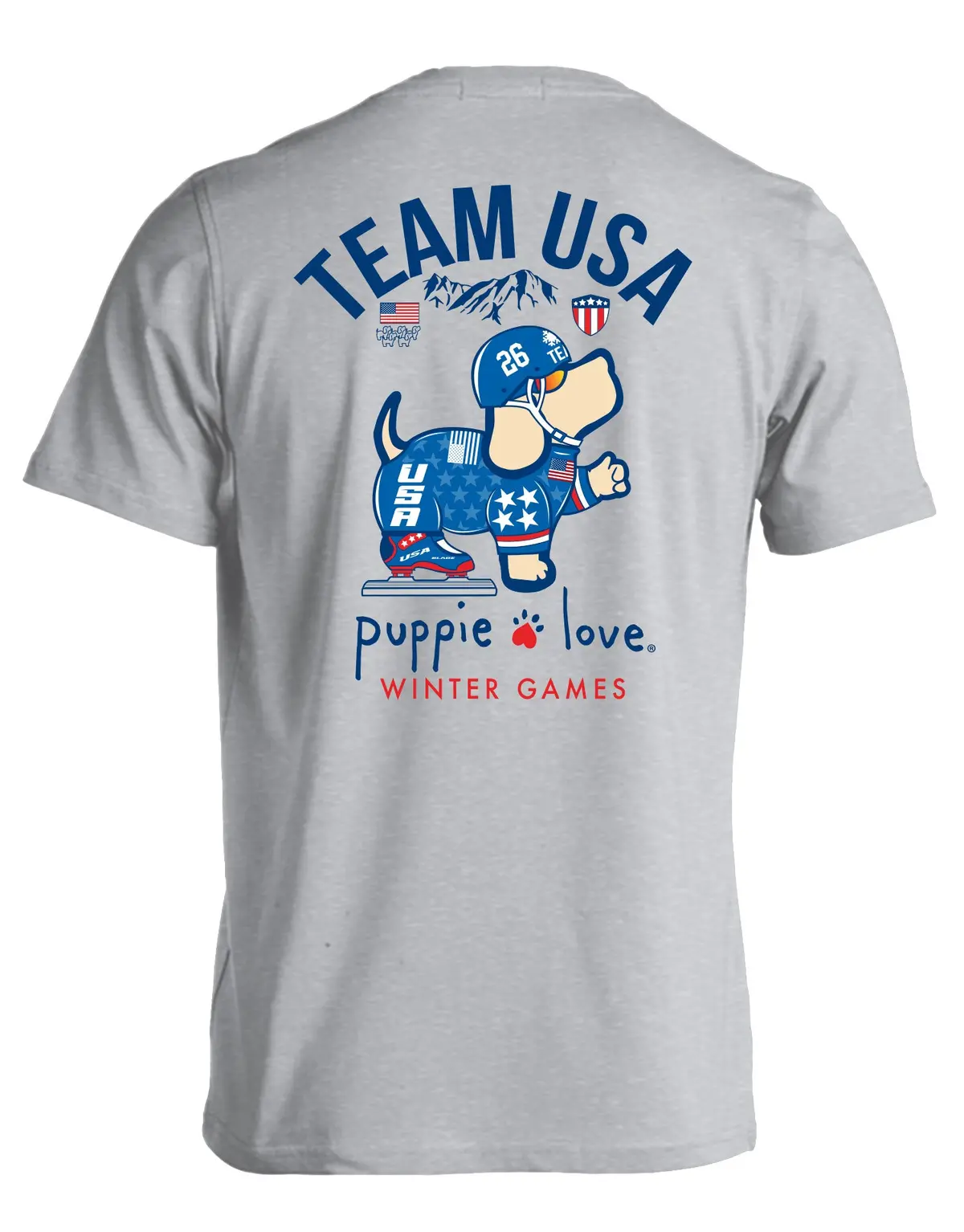 Team Usa Speed Skating Pup 1